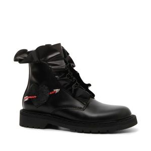 Valentino Garavani Love Calf Leather Combat Boot